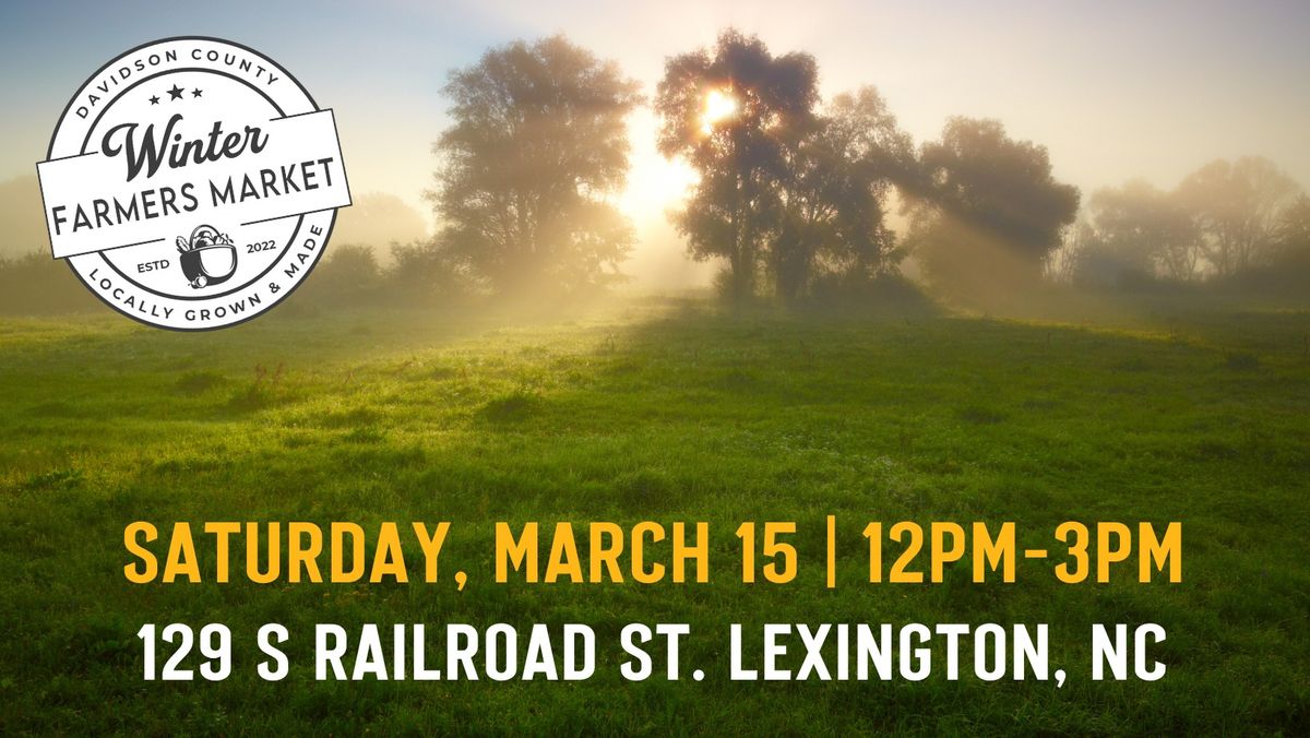 Davidson County Winter Farmers Market @ The Depot