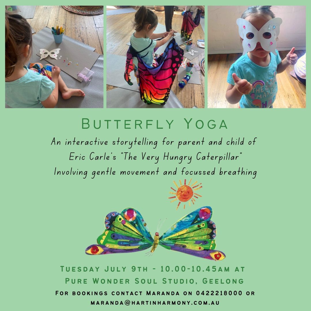 Butterfly Yoga with Maranda (ages 2.5 - 5 years)