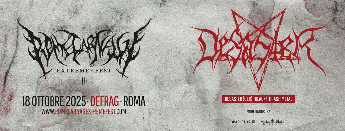 ROME CARNAGE EXTREME FEST 2025