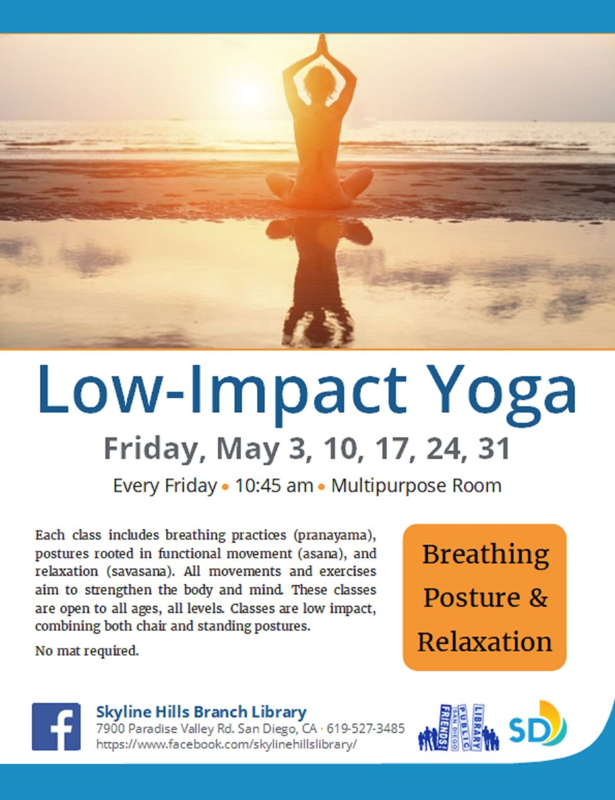 Low Impact Yoga