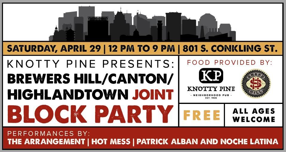 Brewers Hill\/Canton\/Highlandtown Joint Block Party!