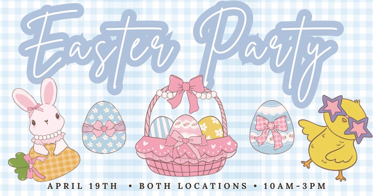 EASTER PARTY!\ud83d\udc30\ud83c\udf08\ud83d\ude82