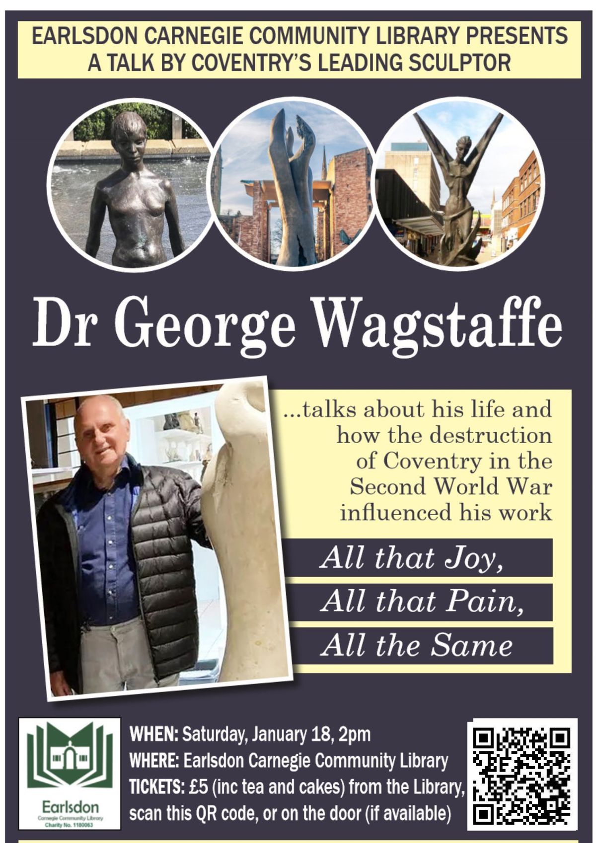 Dr George Wagstaffe Artist Talk 