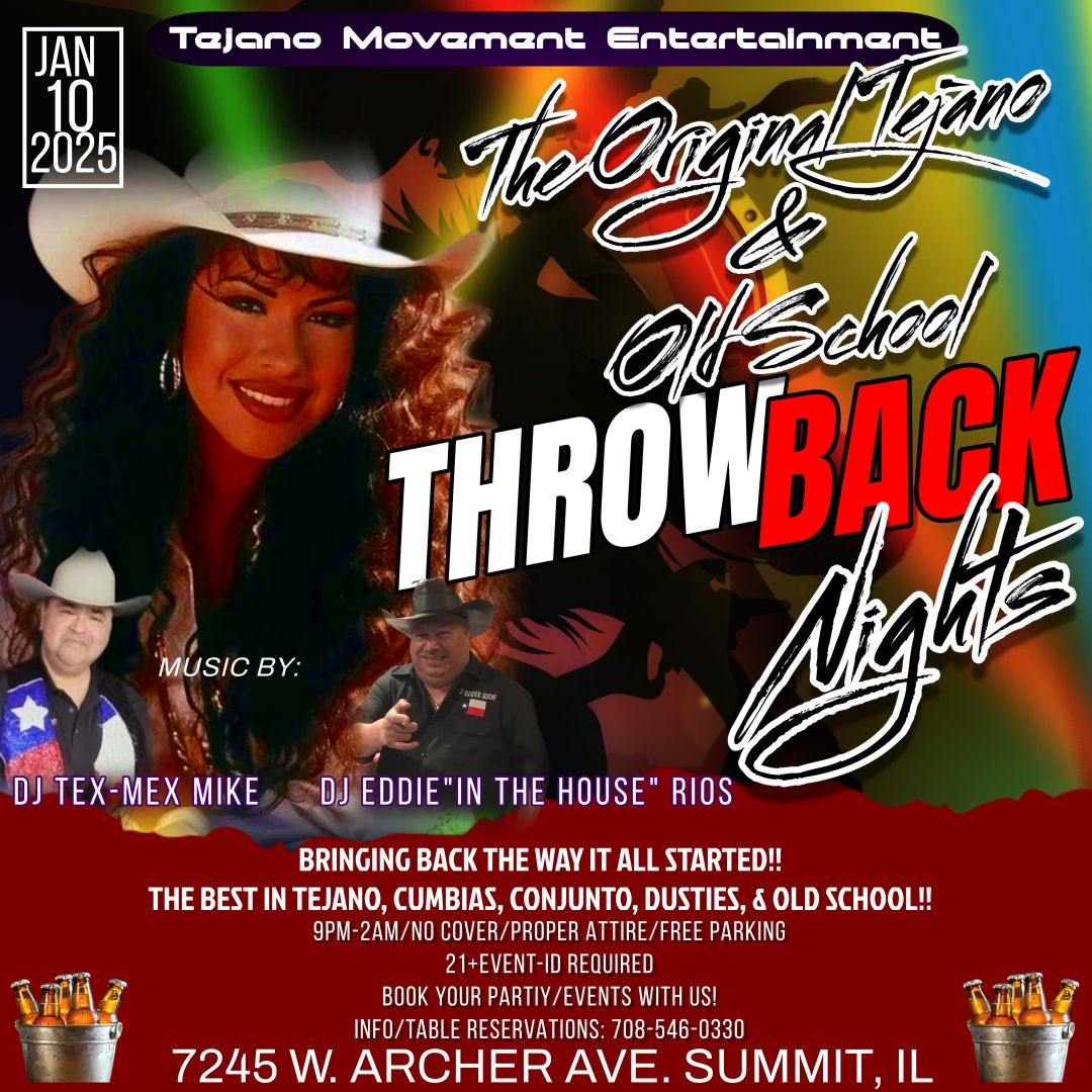 THE ORGINAL TEJANO & OLD SCHOOL NIGHTS @ FERGIE'S!!