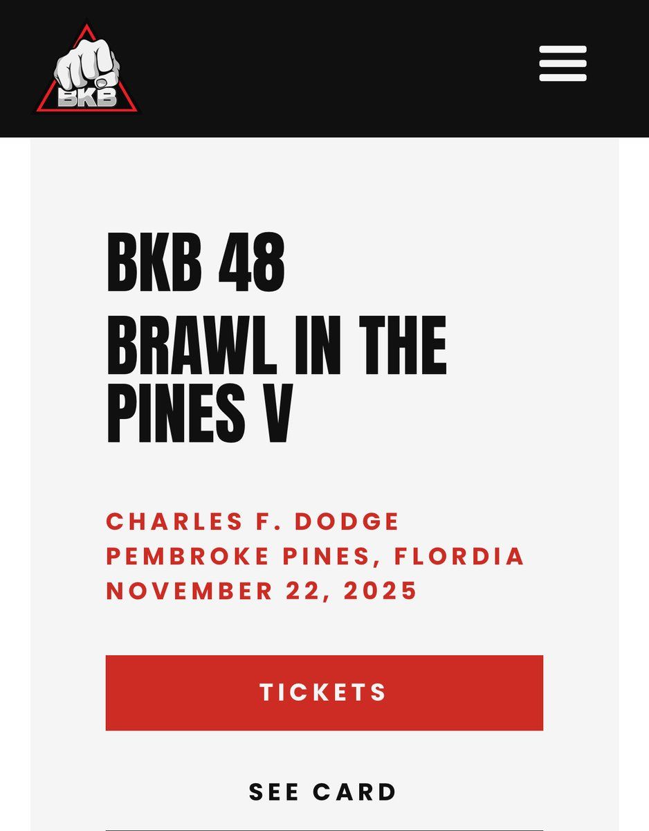 BKB 48: Brawl in the Pines V