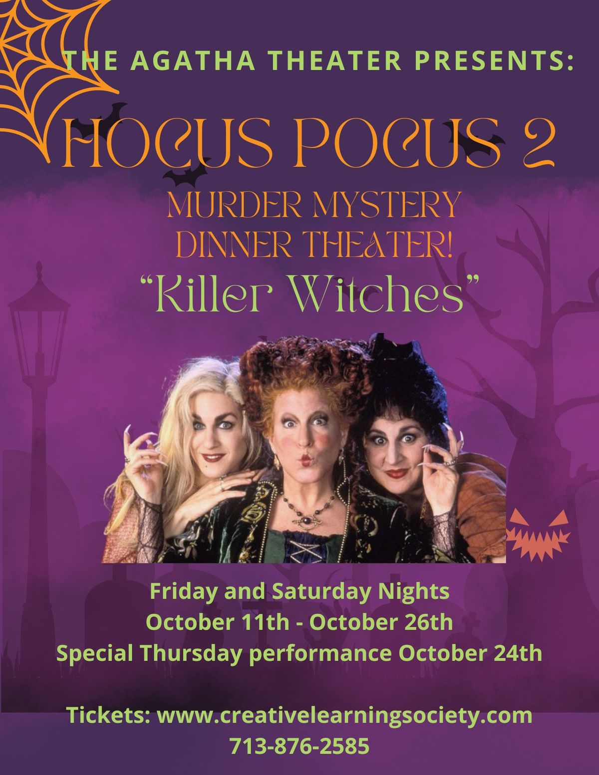 Hocus Pocus Murder Mystery Dinner Theater