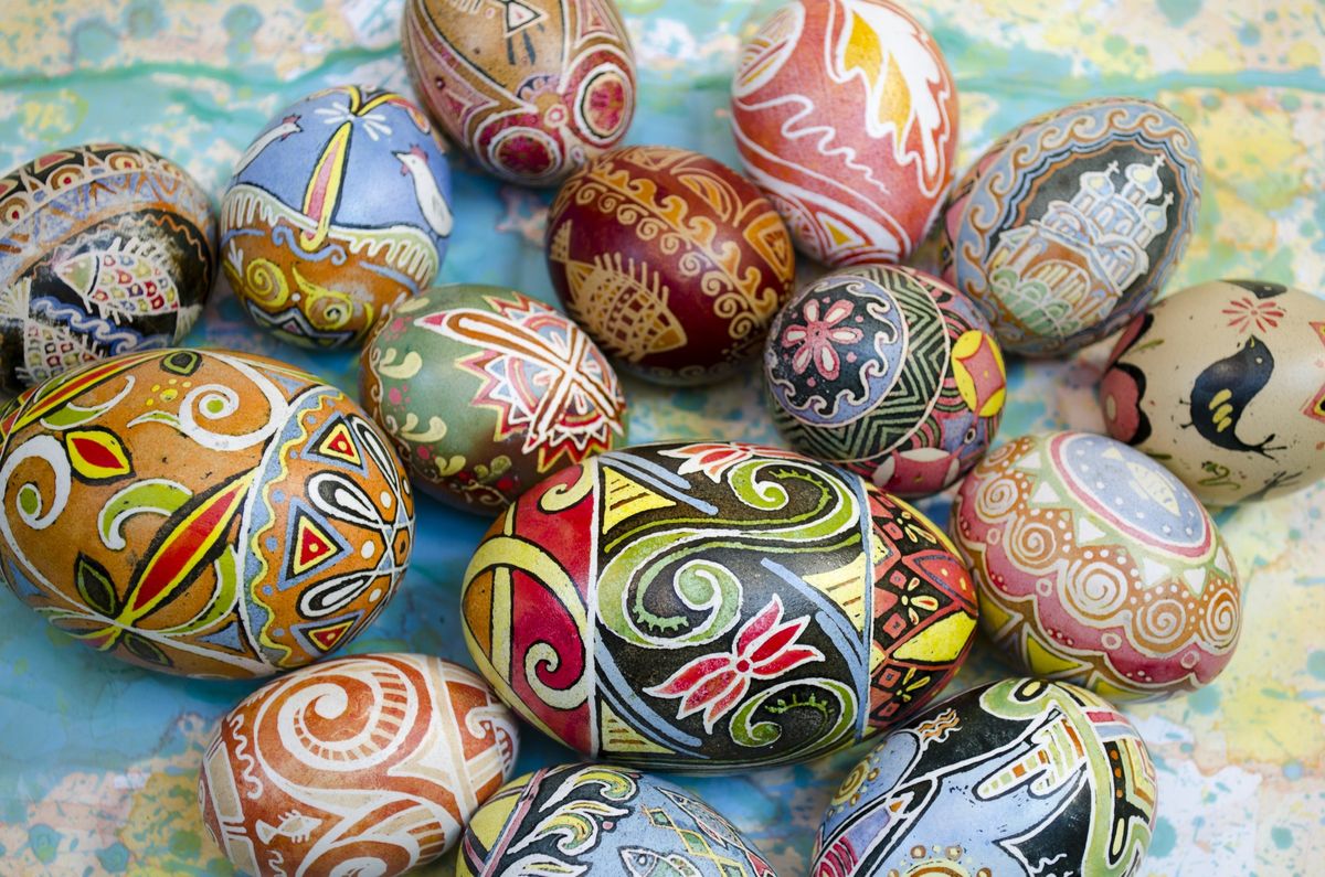 Pysanky Ukrainian Egg Painting