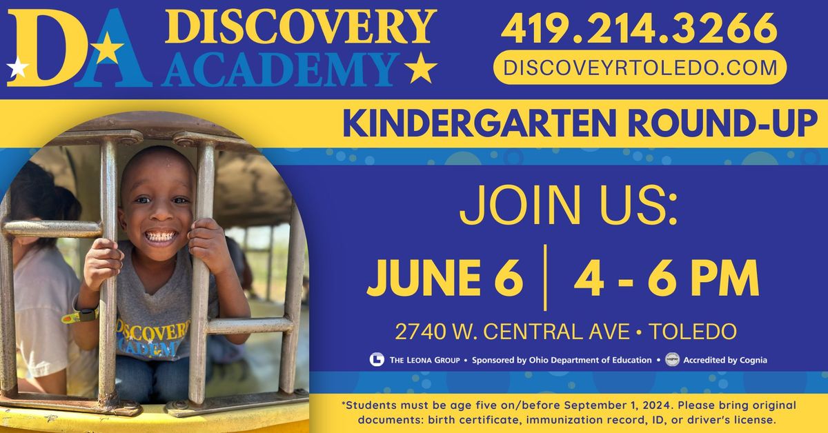 Kindergarten Round-up at Discovery Academy 
