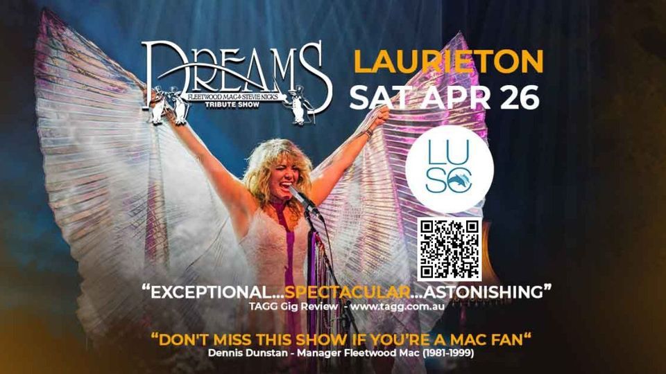 LAURIETON | DREAMS Fleetwood Mac & Stevie Nicks Show at United Services Club 