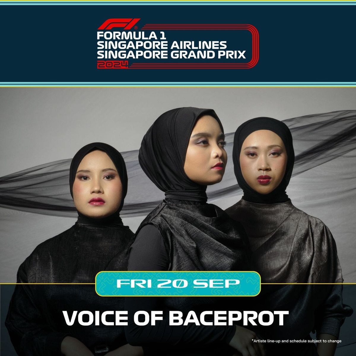 FORMULA 1 SINGAPORE AIRLINES SINGAPORE GRAND PRIX 2024