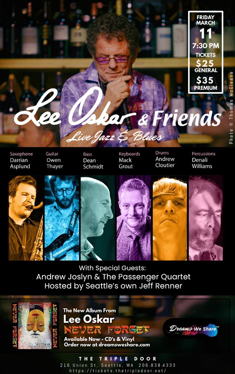 Lee Oskar at Meydenbauer Center