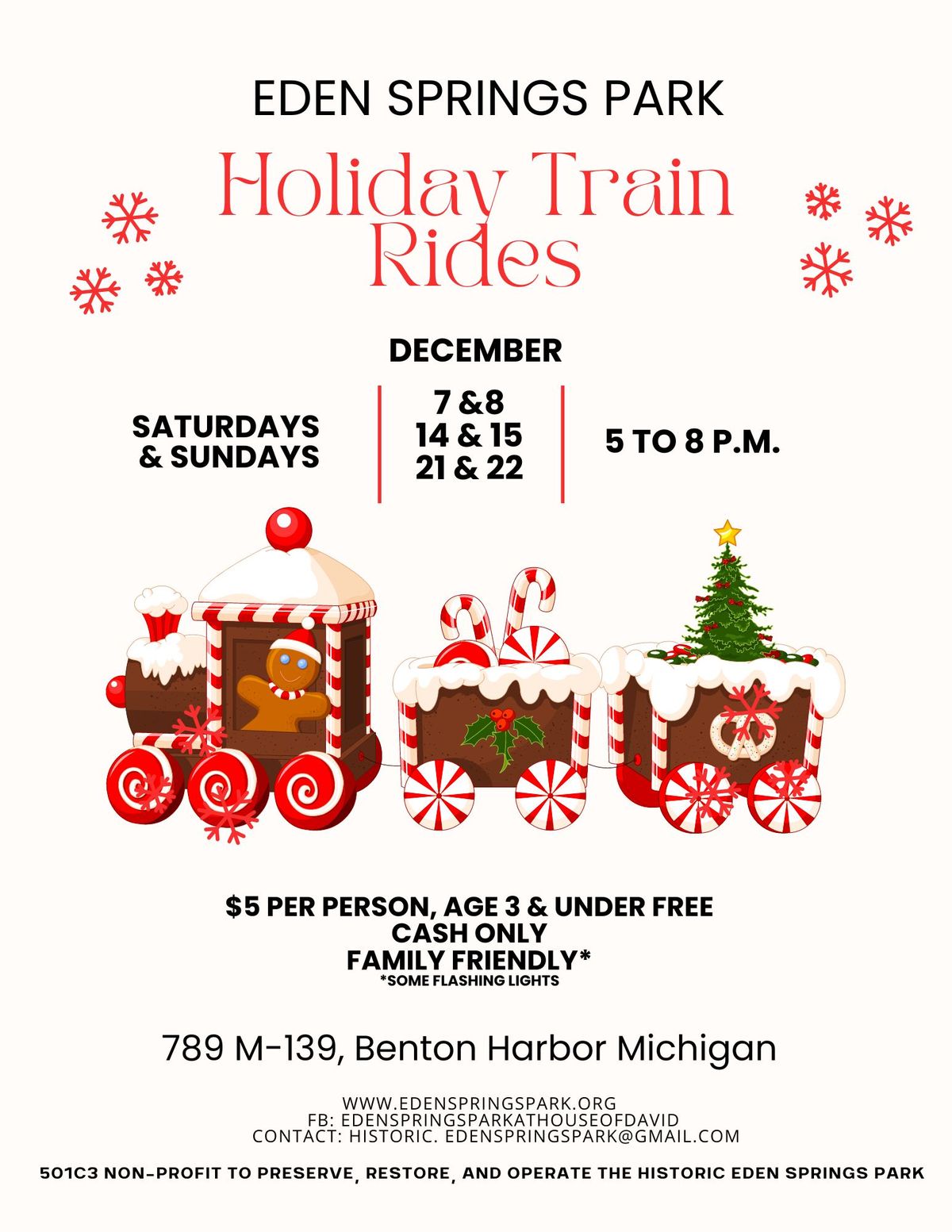 Holiday Train Rides