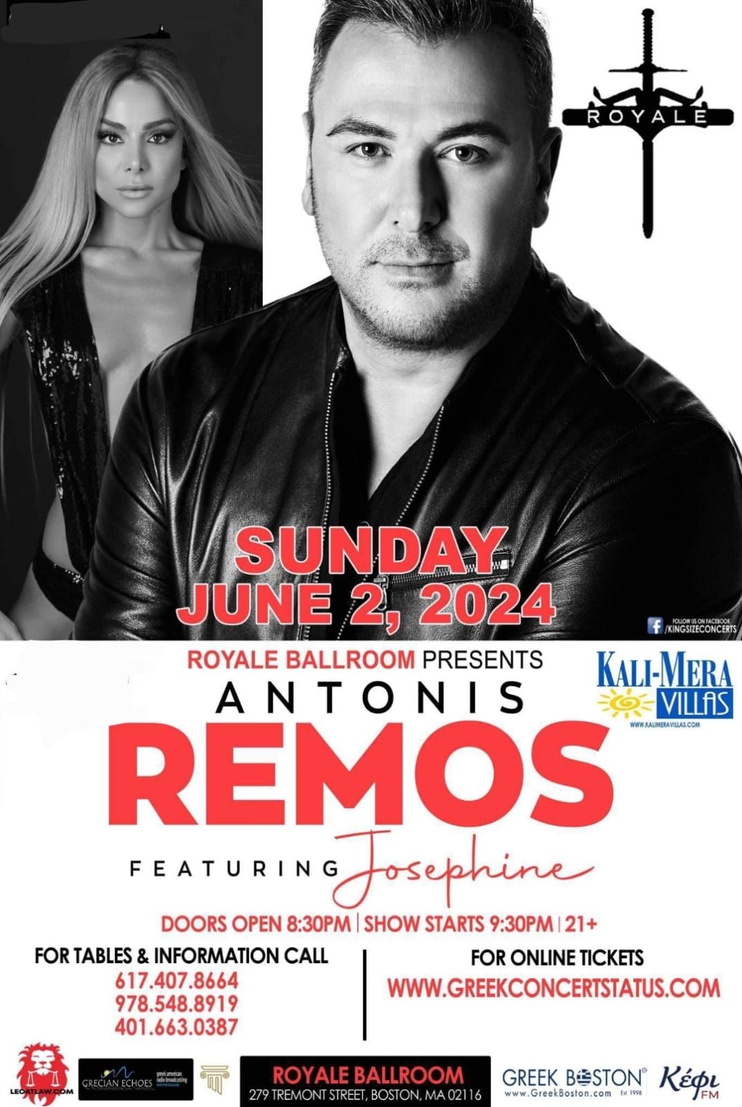 Antonis Remos at Melrose Ballroom