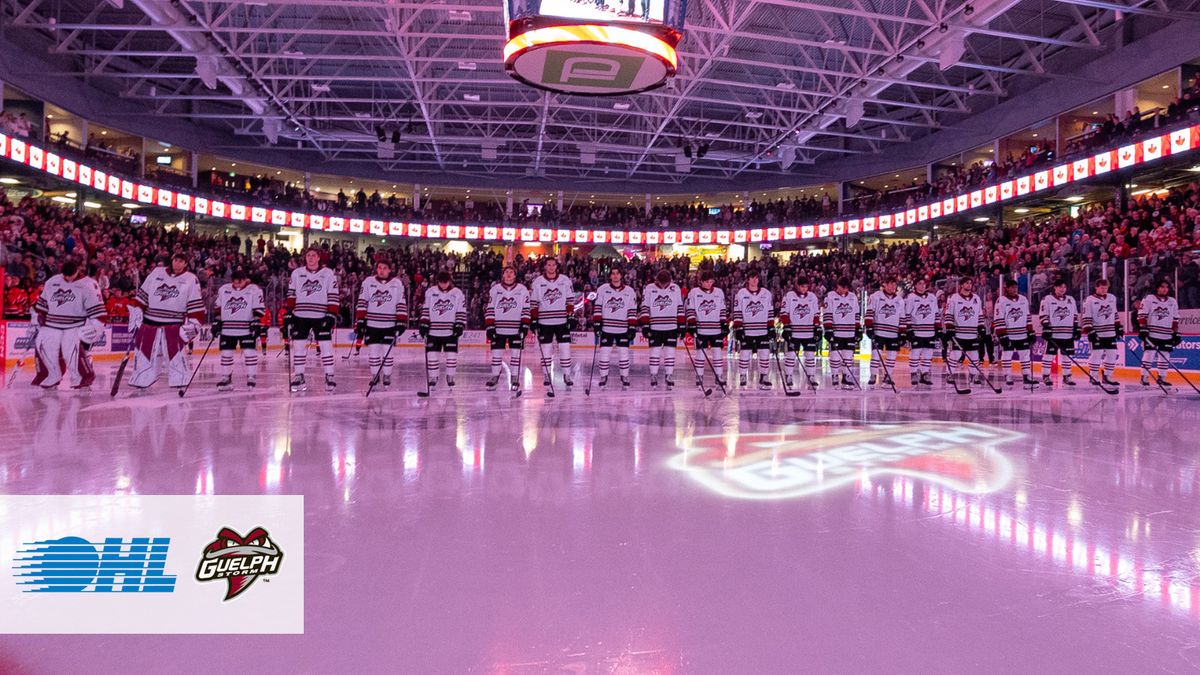 Barrie Colts at Guelph Storm