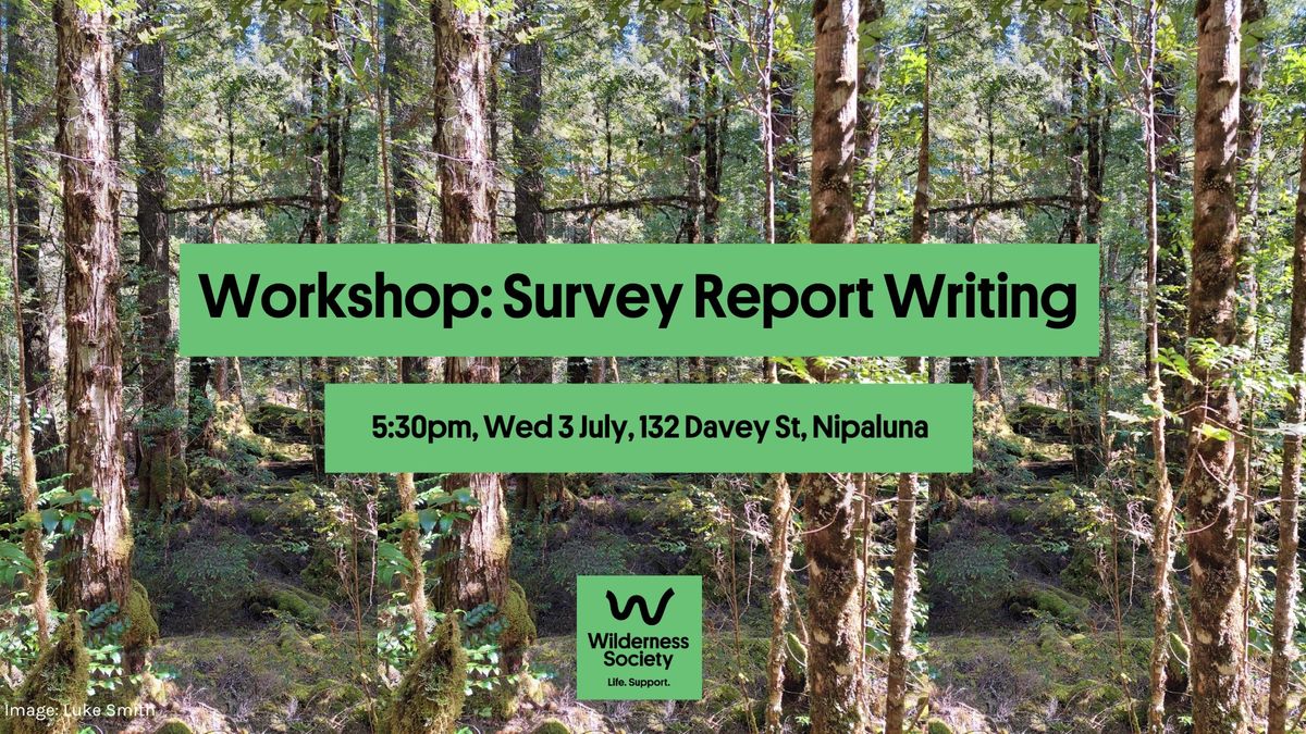 Workshop: Survey Report Writing