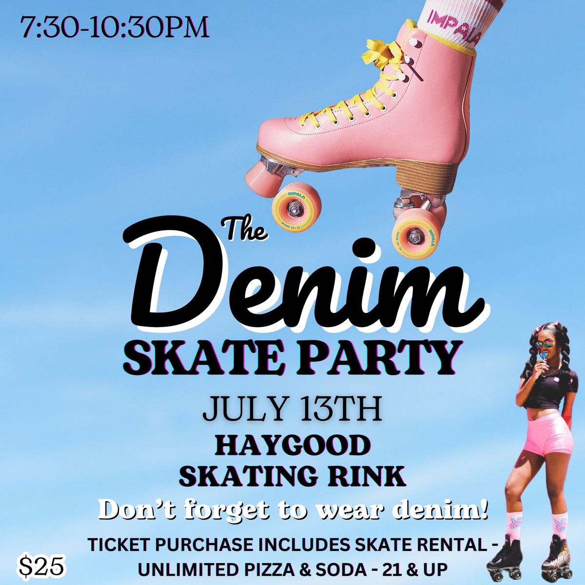 Denim Skate Party