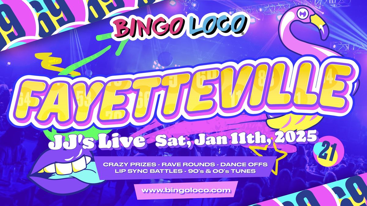 BINGO LOCO at JJ's Live!