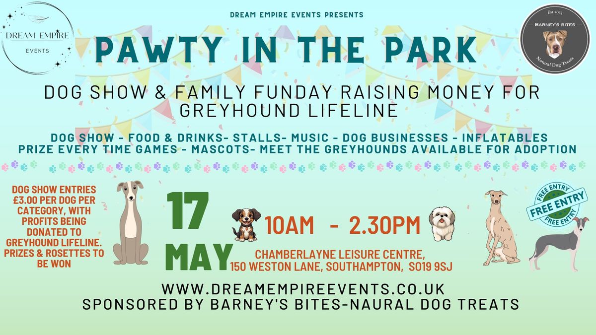 Pawty In The Park Southampton 2025, Chamberlayne Leisure Centre