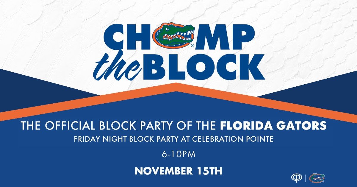 Chomp the Block on November 15th