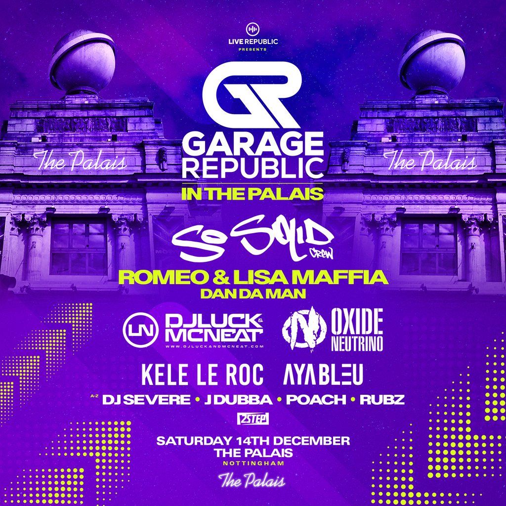 SO SOLID CREW | Garage Republic Indoor Festival at The Palais