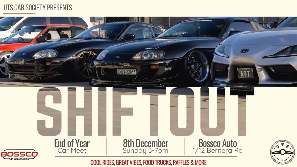 UTS Car Society Presents: SHIFT OUT