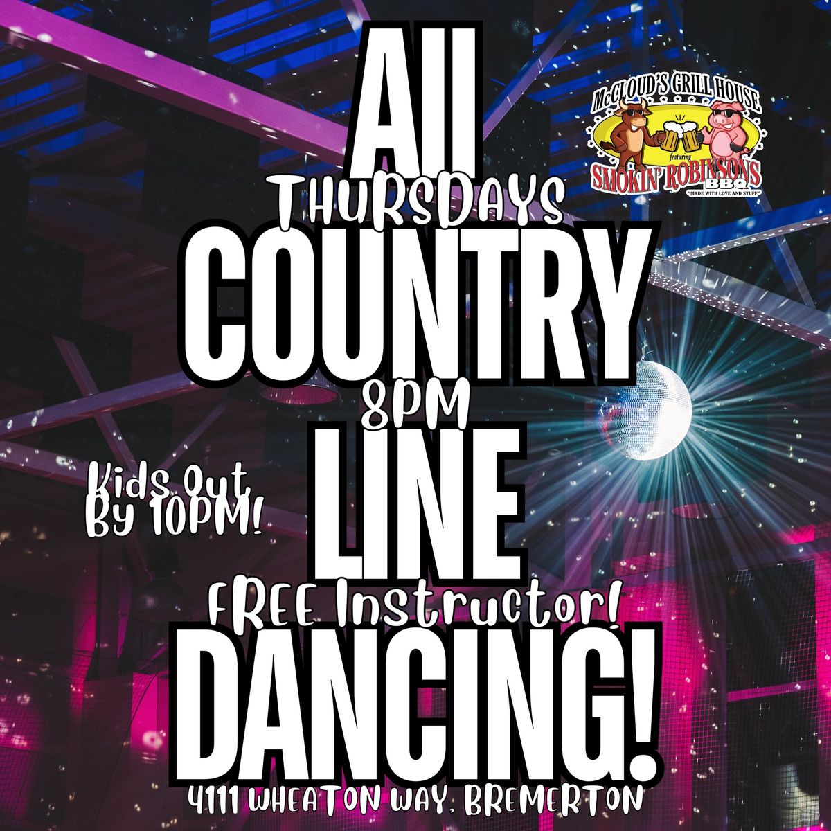 Kick Up Your Heels with Line Dancing Every Thursday!