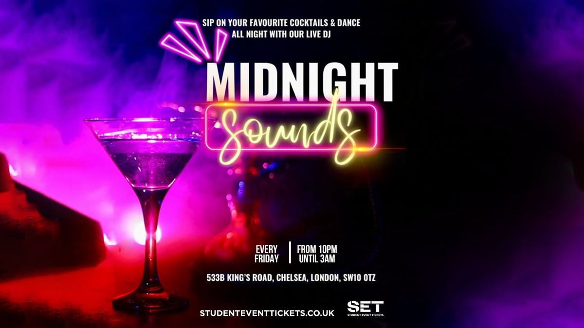 MIDNIGHT SOUNDS @ EMBARGO REPUBLICA - FRIDAY 22ND AUGUST