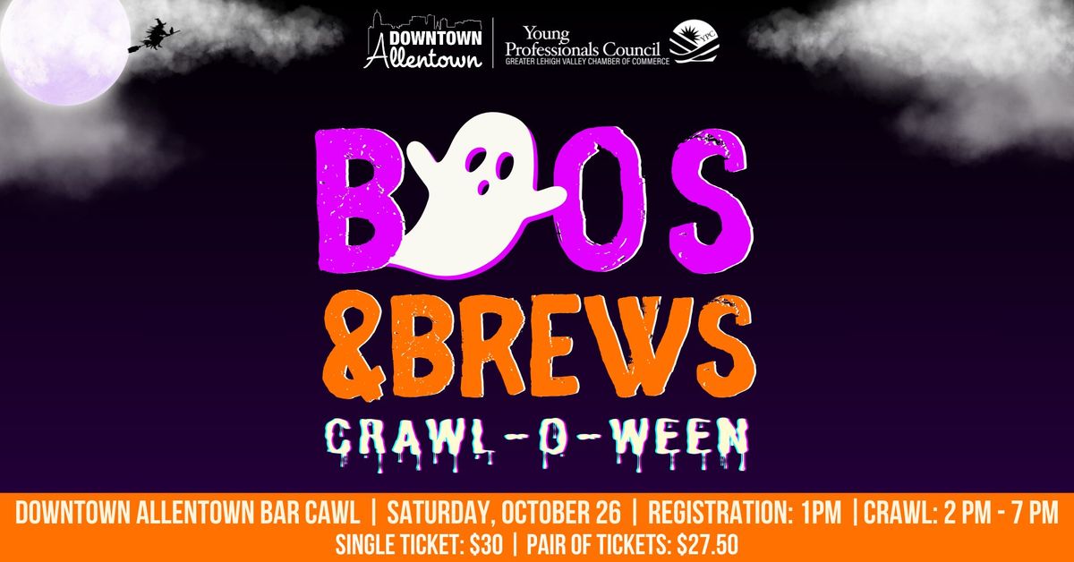 Boos & Brews Crawl-o-Ween