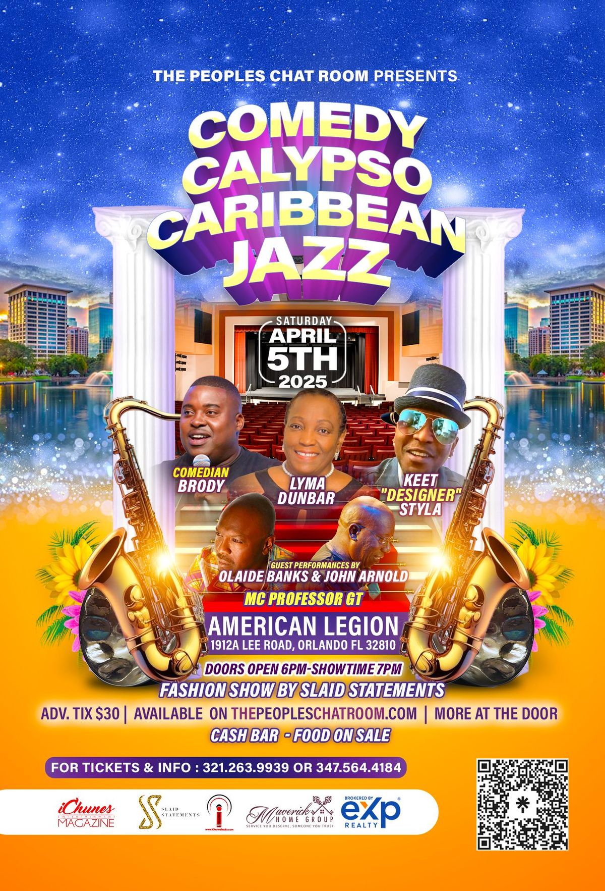 Comedy Calypso Caribbean Jazz           