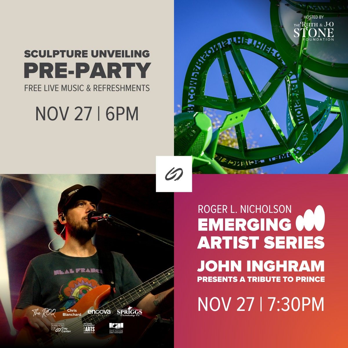 John Inghram Presents A Tribute to Prince + A FREE Pre-Party