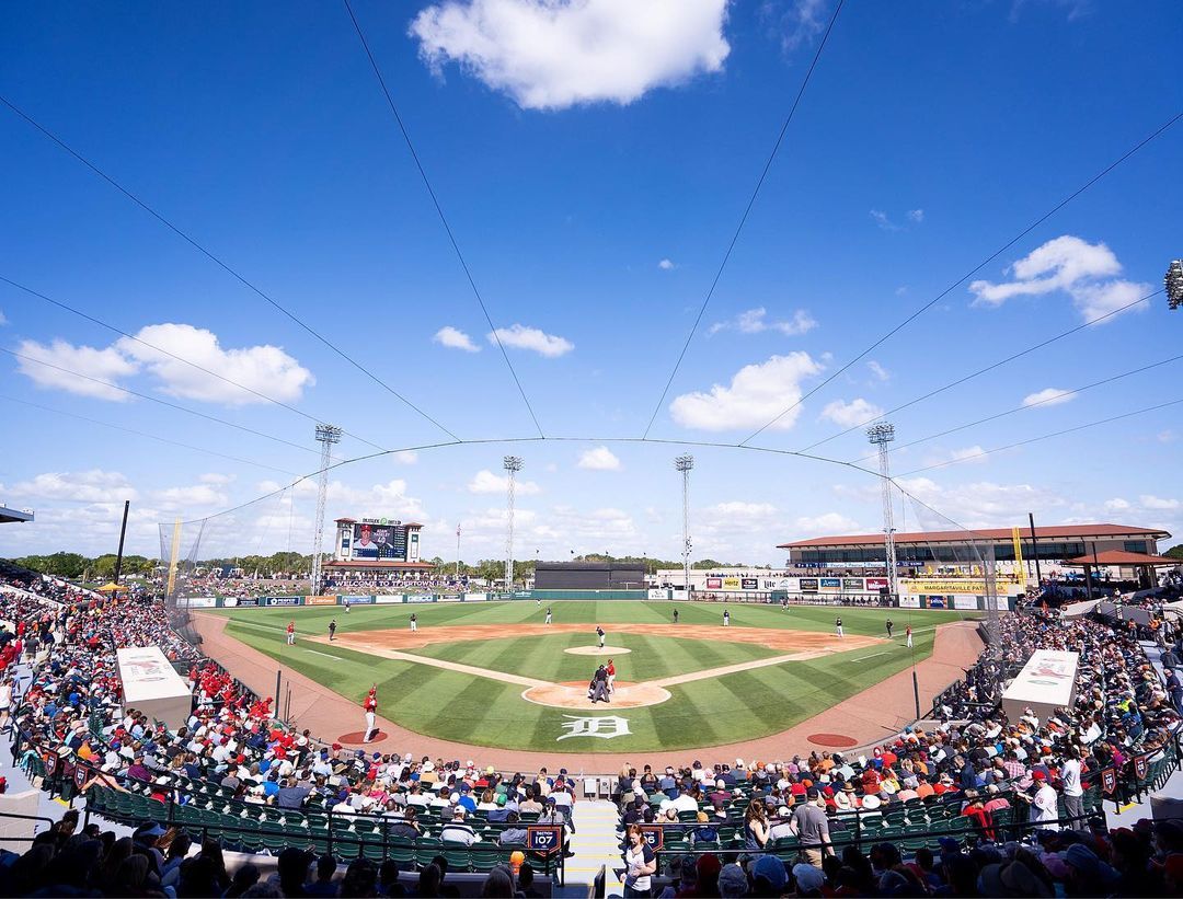 Spring Training - Atlanta Braves at Detroit Tigers at Publix Field at Joker Marchant Stadium