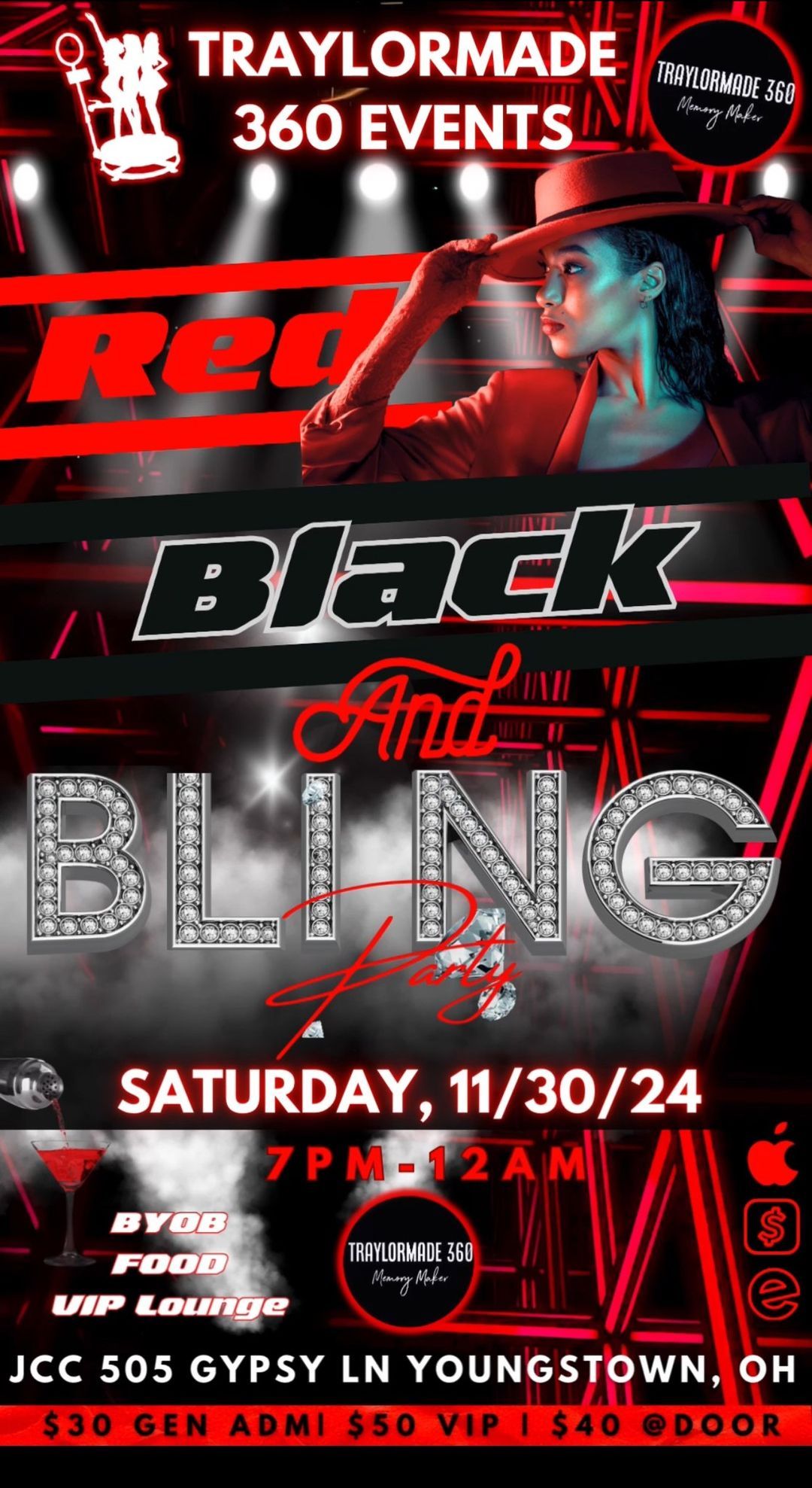 Red, Black & Bling Party \u201824