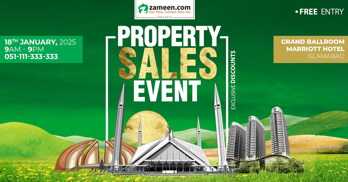 Zameen.com Property Sales Event Islamabad