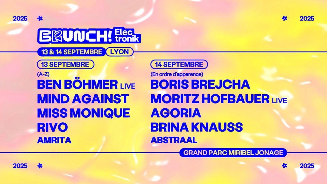 Brunch Electronik Lyon 2025 in Vaulx-en-velin