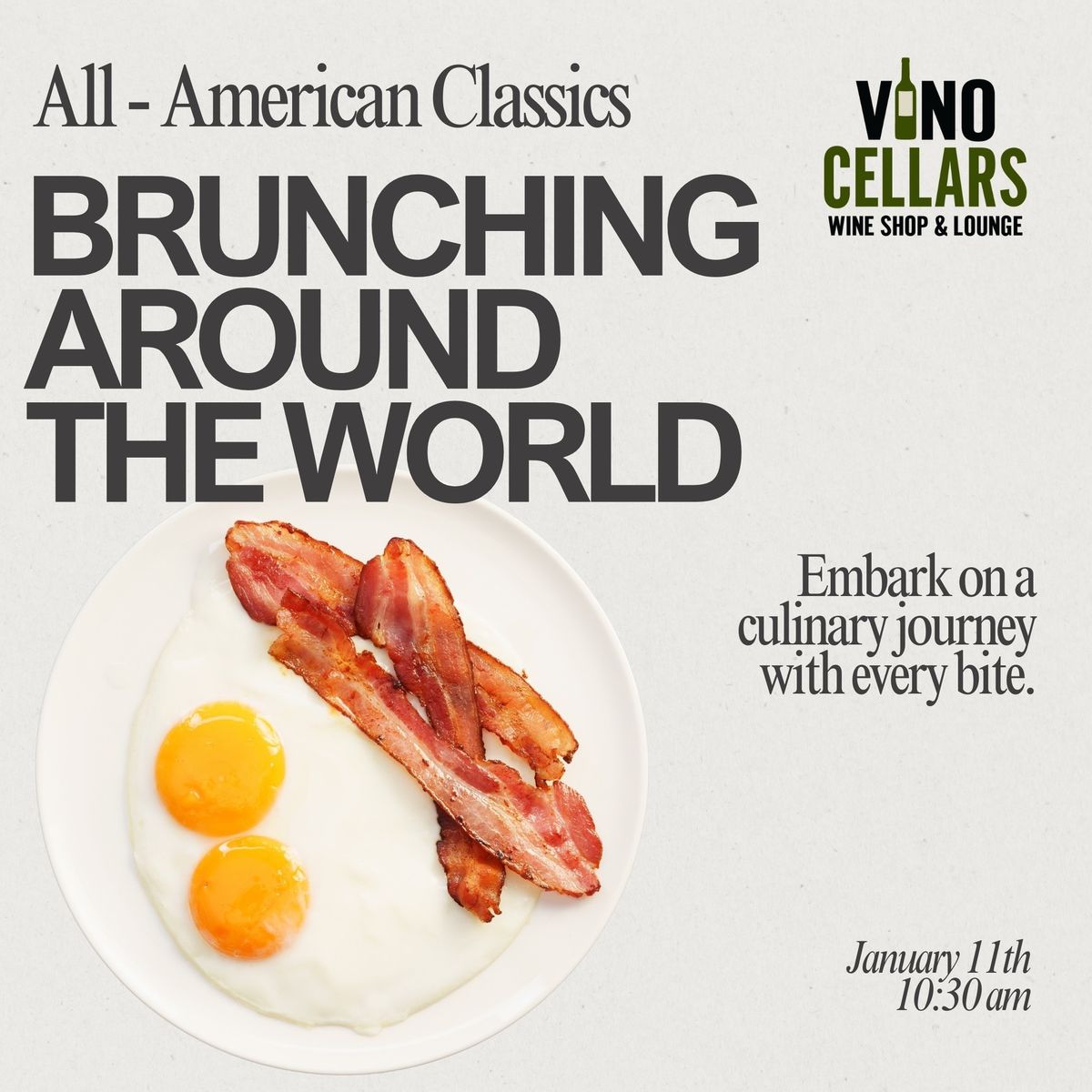 Brunching Around The World: All-American Classics 1\/11