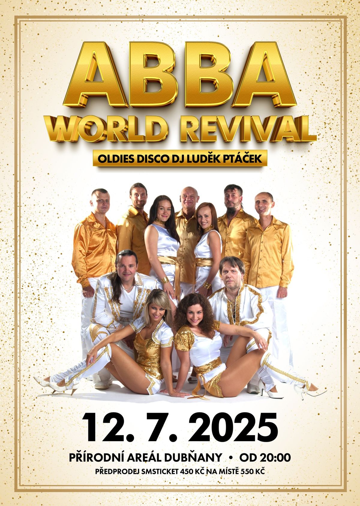 ABBA World Revival + oldies disco DJ Lud\u011bk Pt\u00e1\u010dek