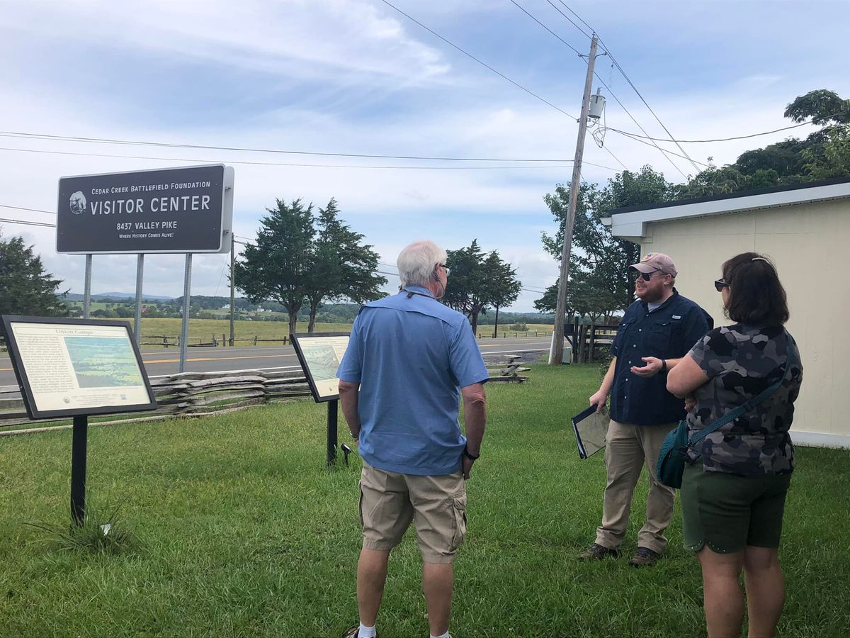 Tour of the Cedar Creek Battlefield with Licensed Battlefield Guide Eric Lindblade!