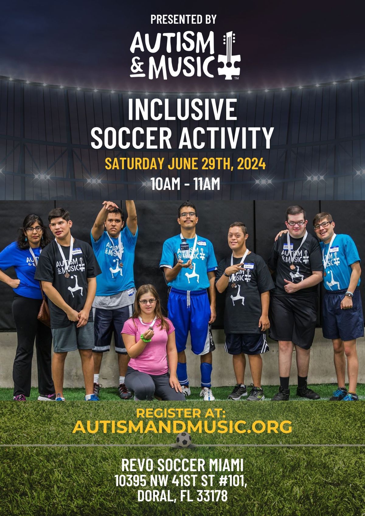 Inclusive Soccer Activity by Autism And Music 