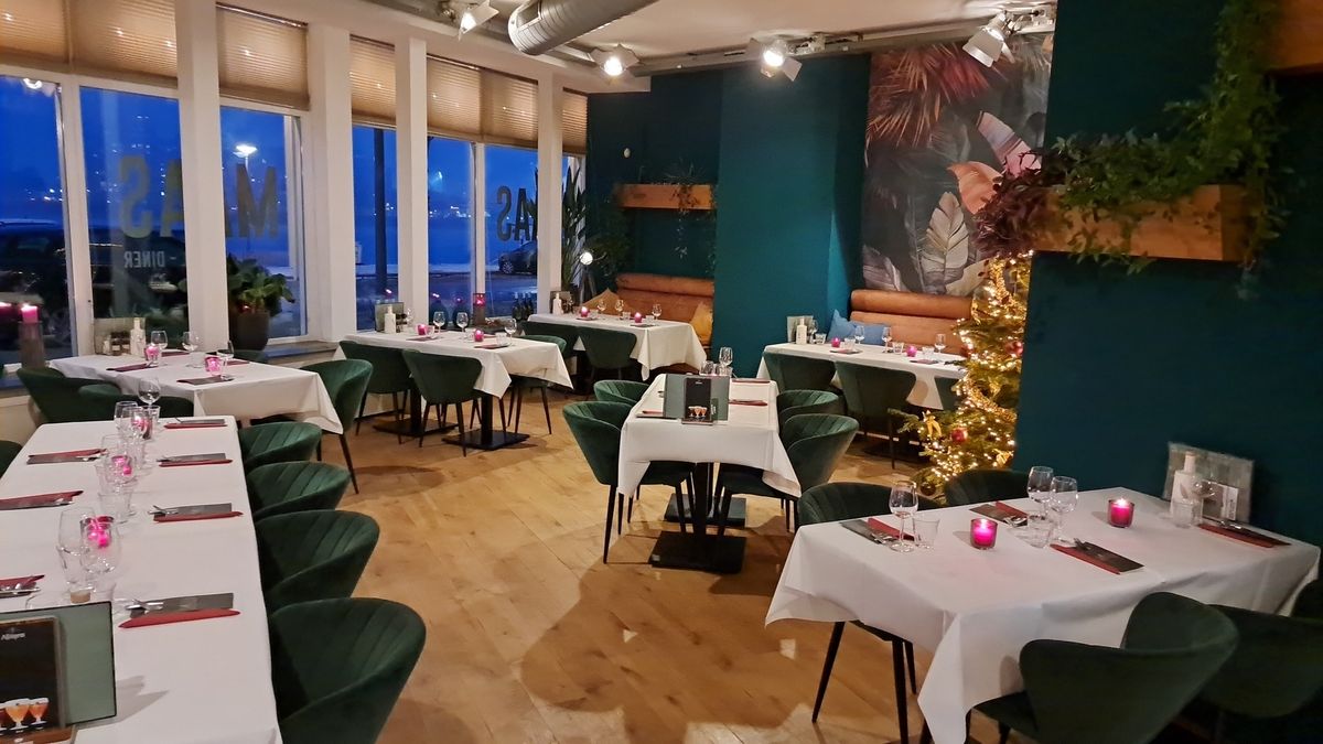 Kerst geopend bij restaurant MAAS