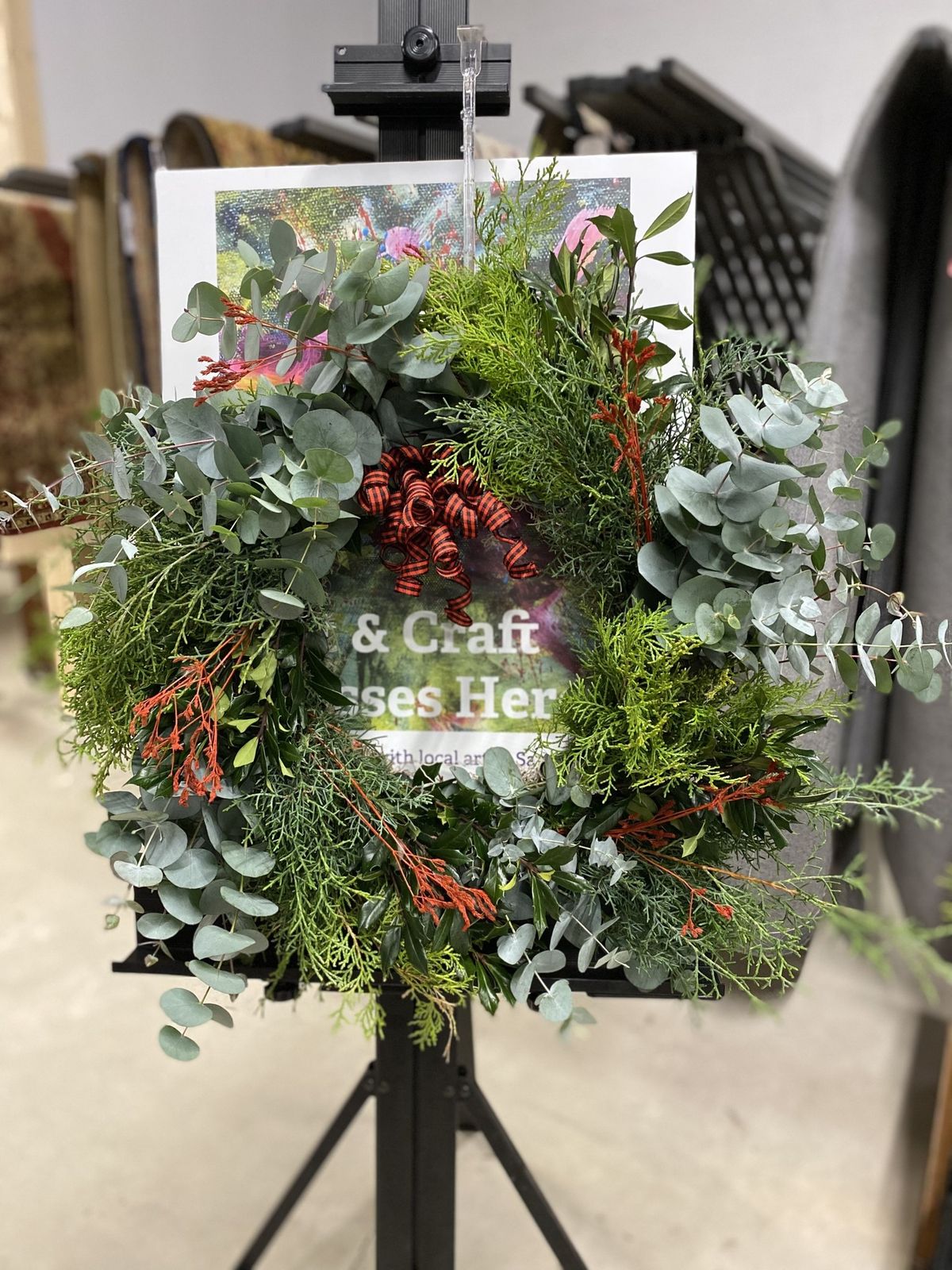 Holiday Wreath Workshop w\/ Rock Hill Botanicals