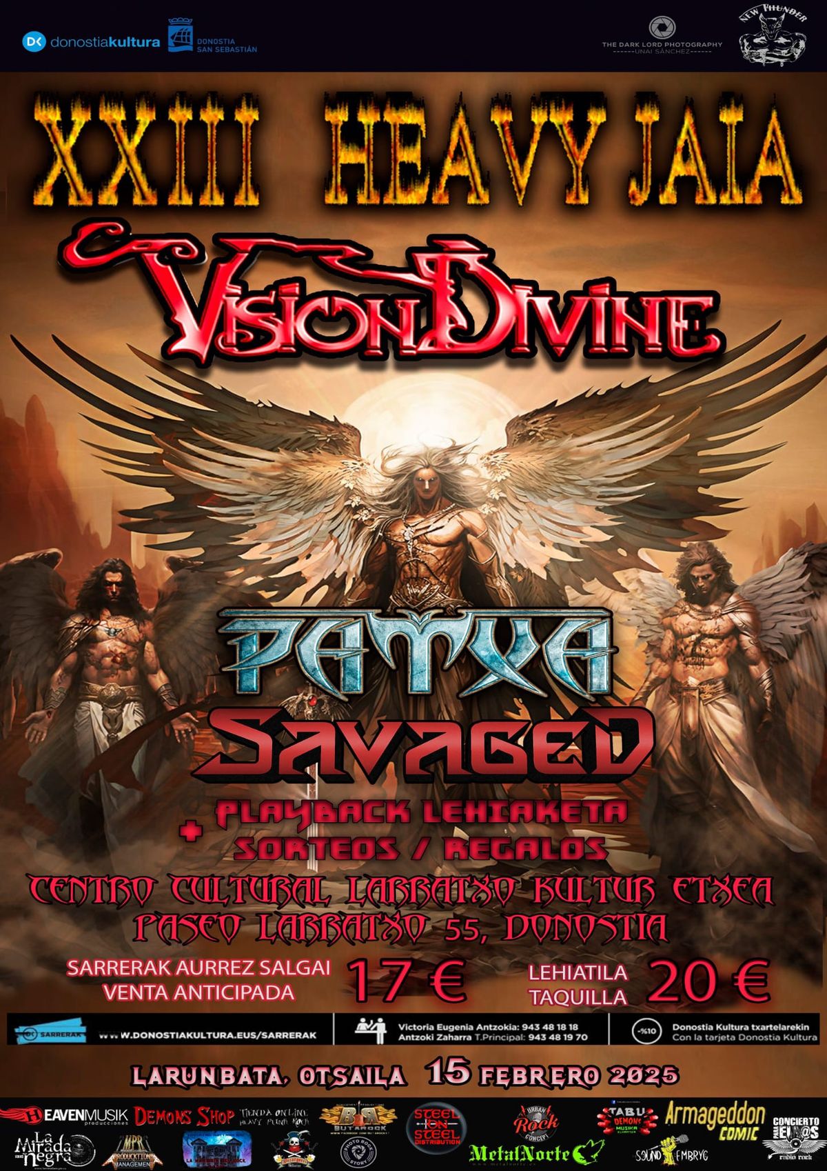 XXIII HEAVY JAIA VISION DIVINE + PATXA + SAVAGED 