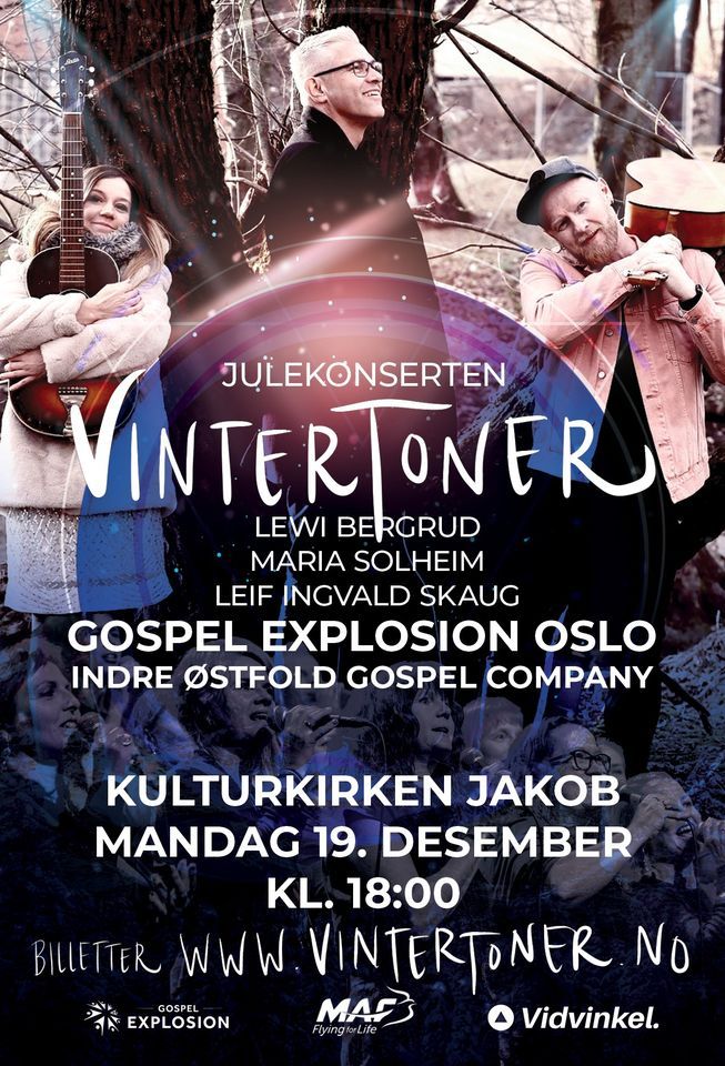 Vintertoner i Kulturkirken Jakob med Gospel Explosion Oslo & I\u00d8 Gospel Company