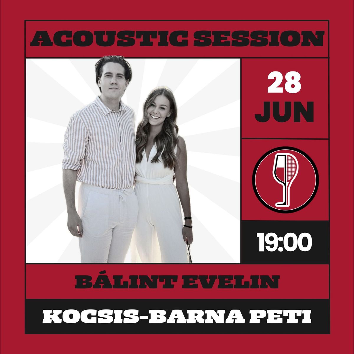 B\u00c1LINT EVELIN & KOCSIS-BARNA PETI \/ ACOUSTIC \/ S\u00c9T\u00c1NY BISZTR\u00d3 PART I.