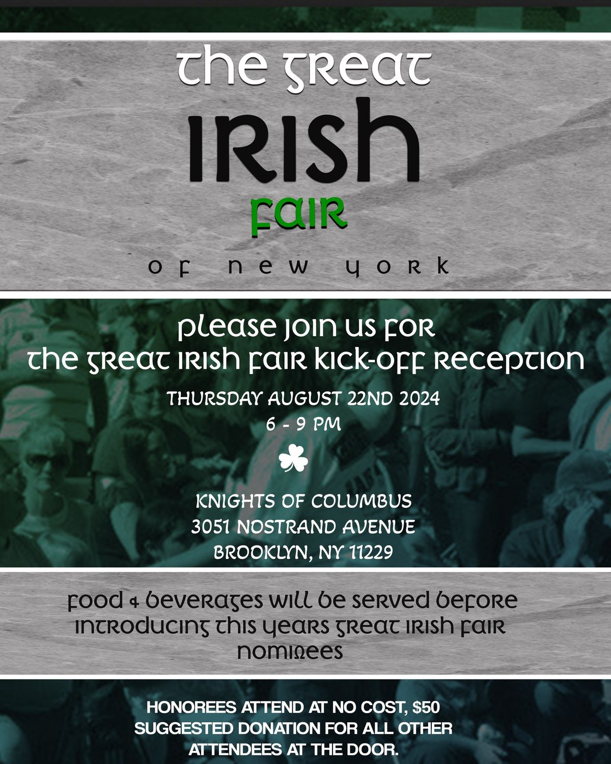 Great Irish Fair of New York Kickoff Reception