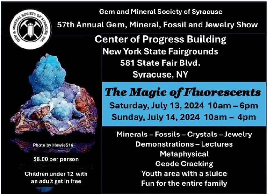 Gem and Mineral Show Syracuse NY