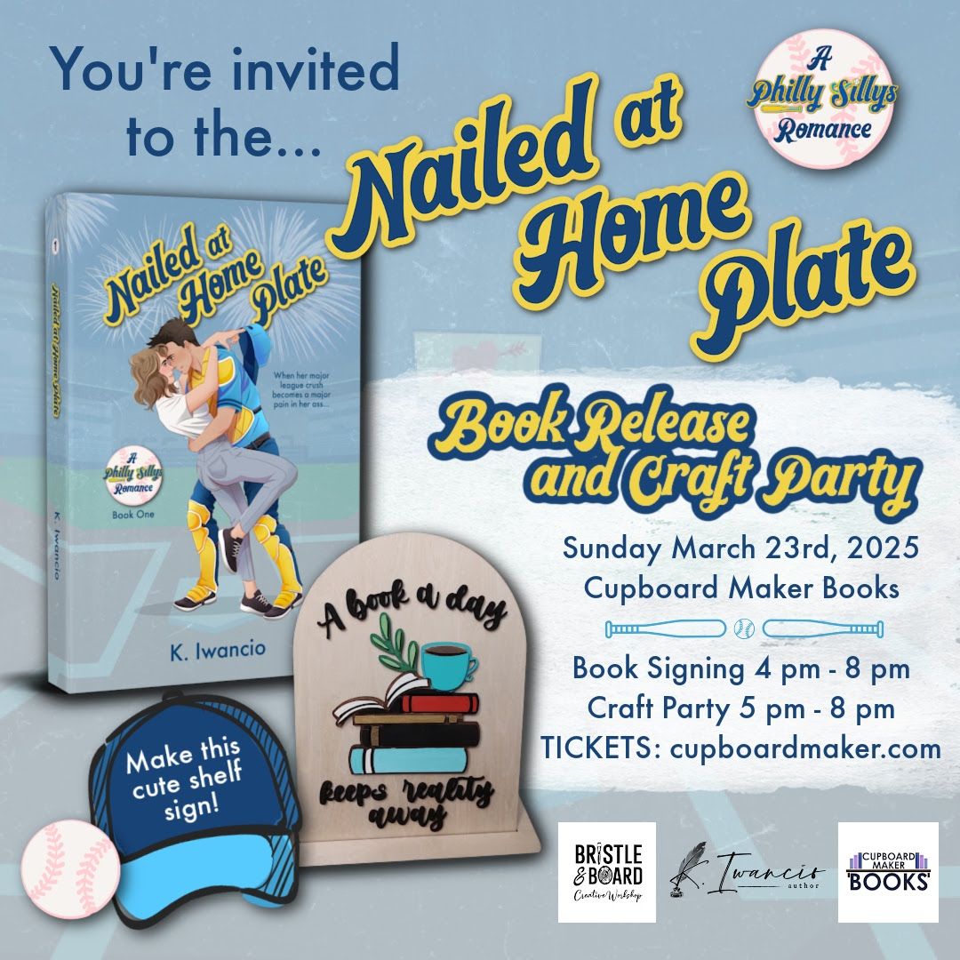 K. Iwancio Nailed at Home Plate Book Pre-Release Party