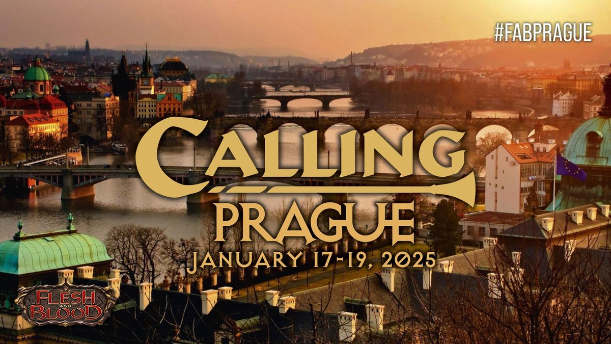 Calling Prague - European World Premier!