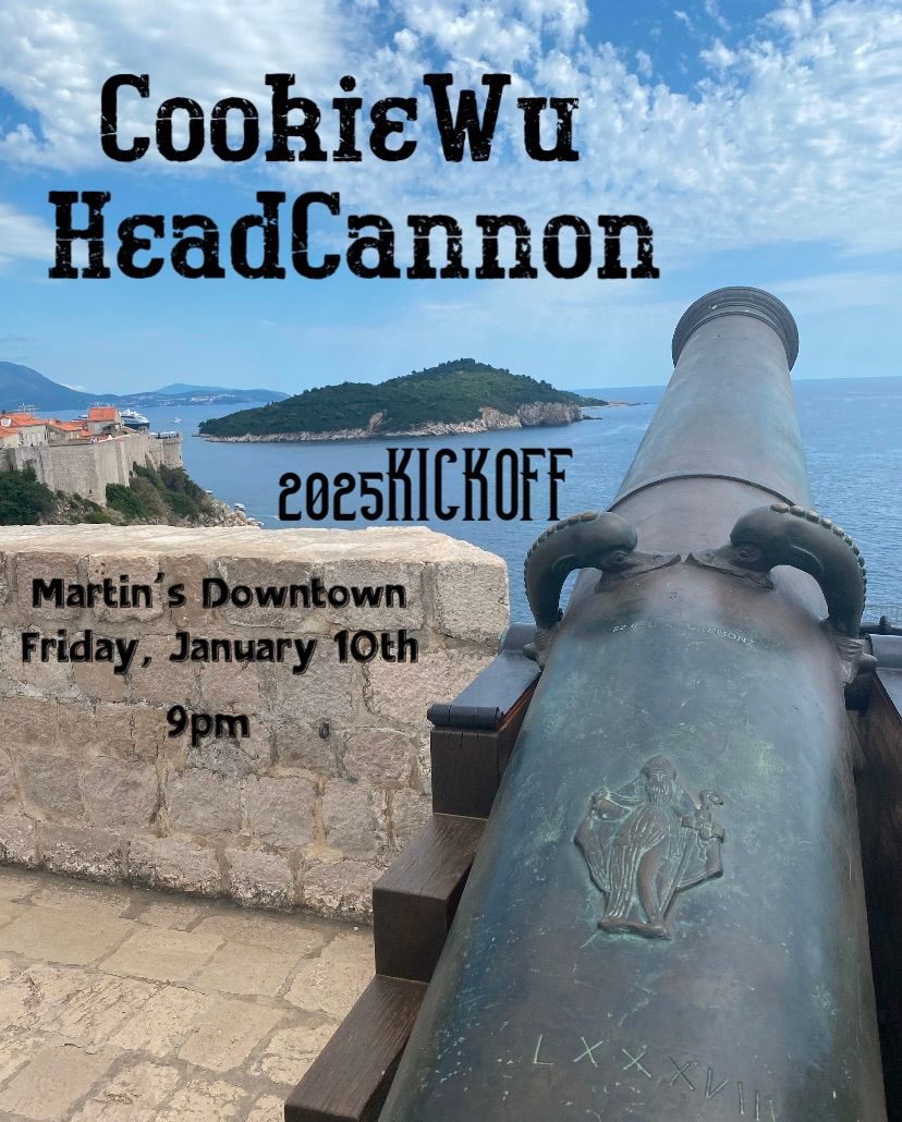 CookieWu and HeadCannon Live at Martin's Downtown