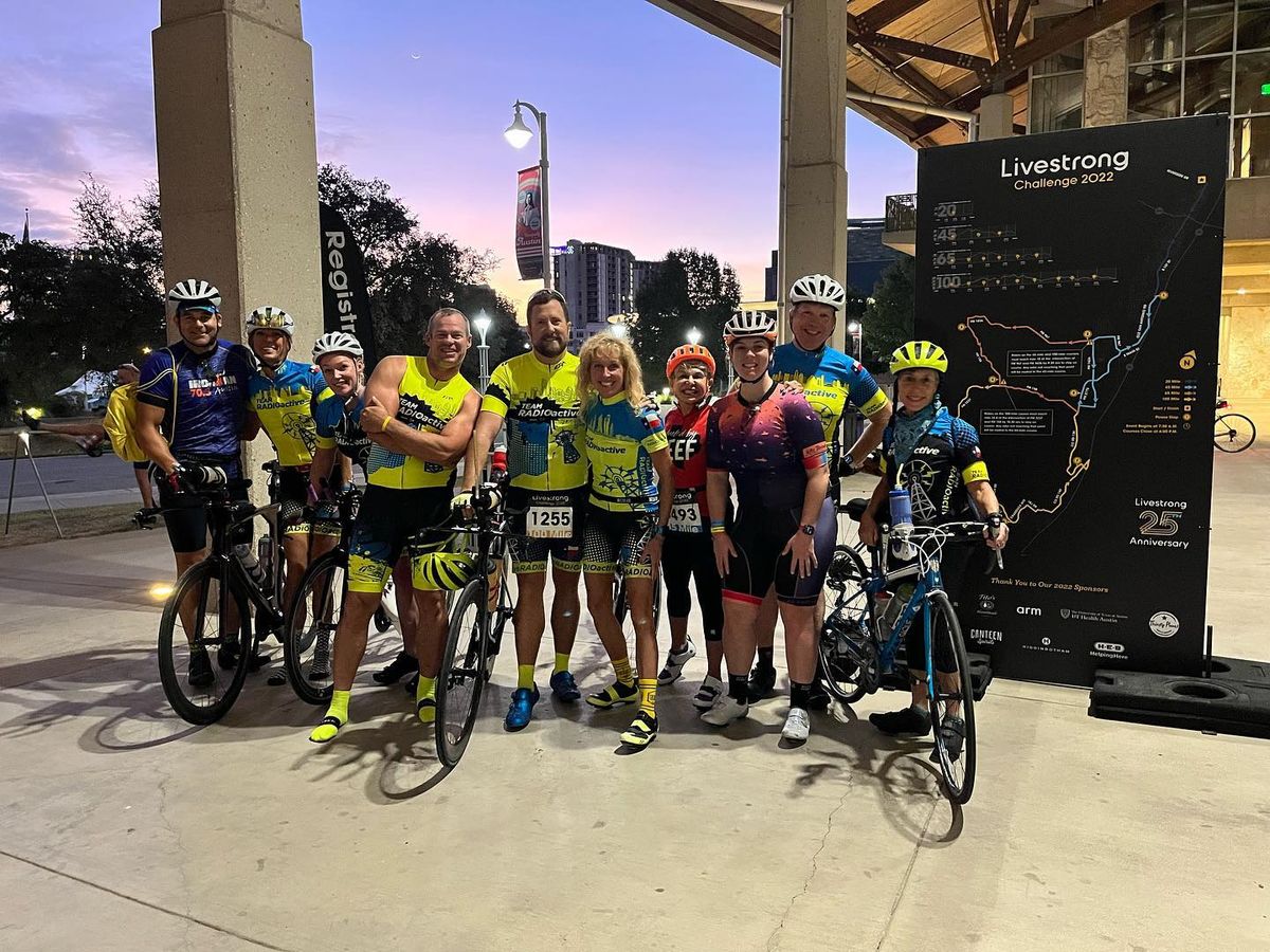 Livestrong Challenge with Team RADIOactive