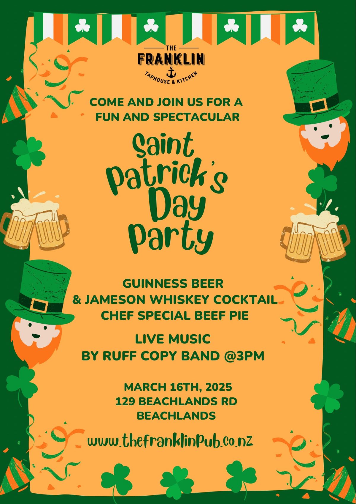 St Patrick\u2019s Party \ud83c\udf89 